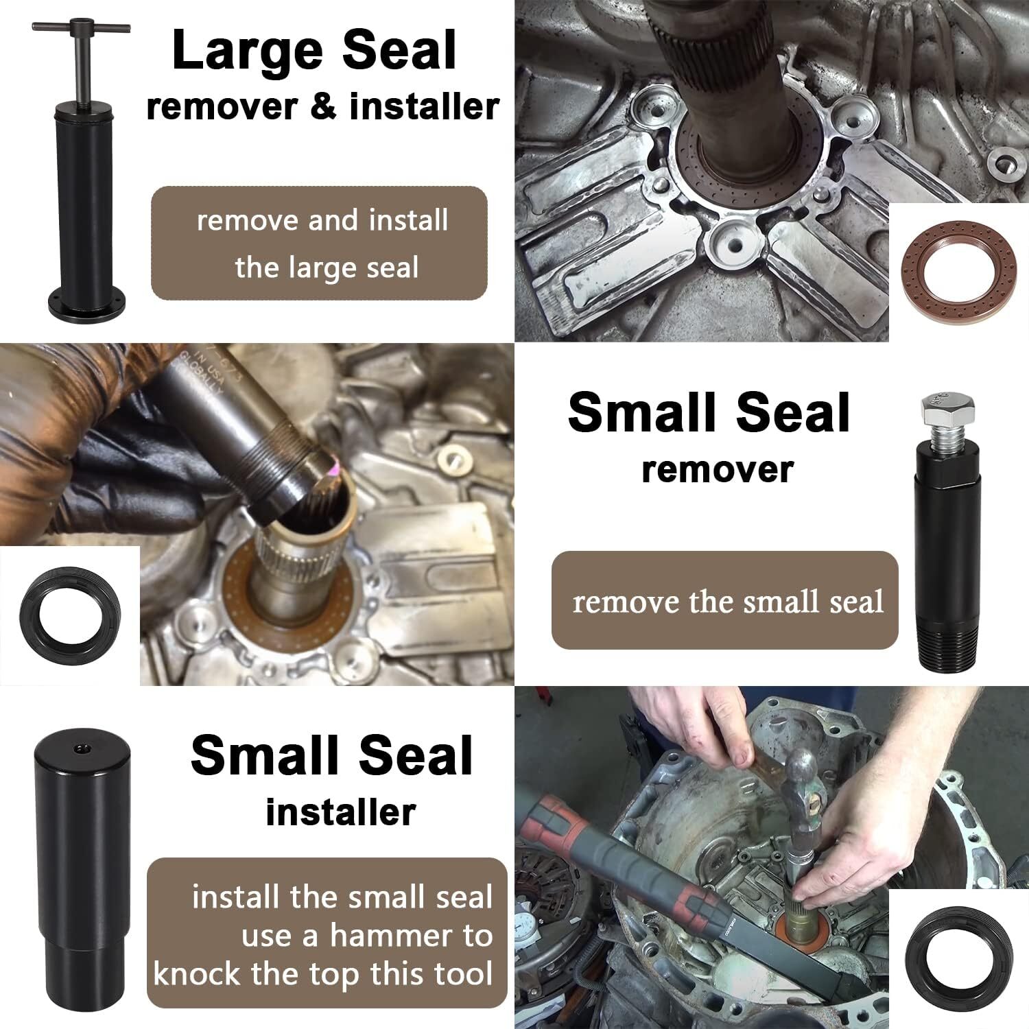For Ford Focus Festiva DCT DPS6 Dual Clutch Transmission Seal Installer Tool Kit