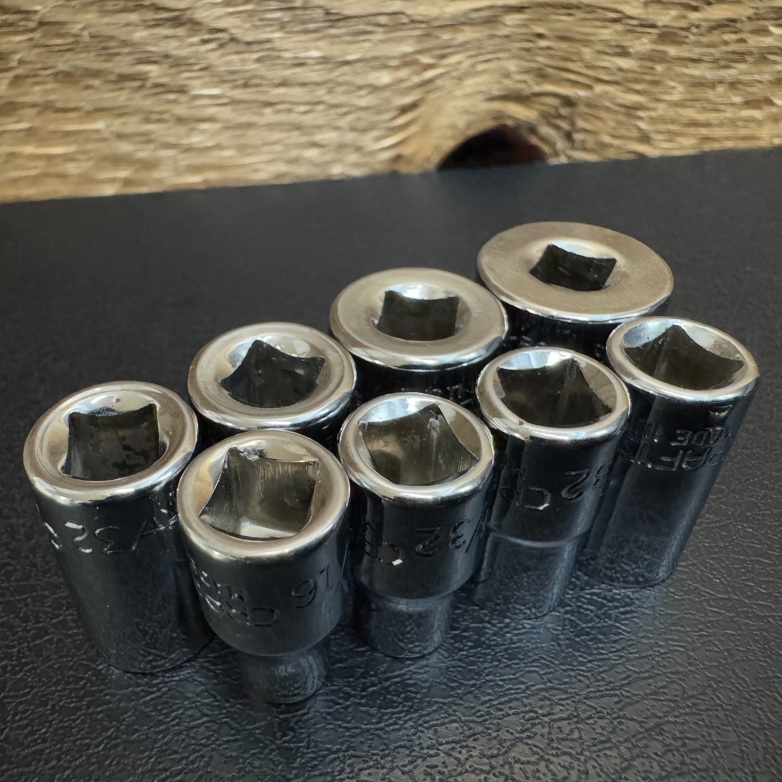Craftsman USA 1/4 Drive SAE Socket Set 8pc 3/16-1/2 (less 1/4) 12PT -G- Series