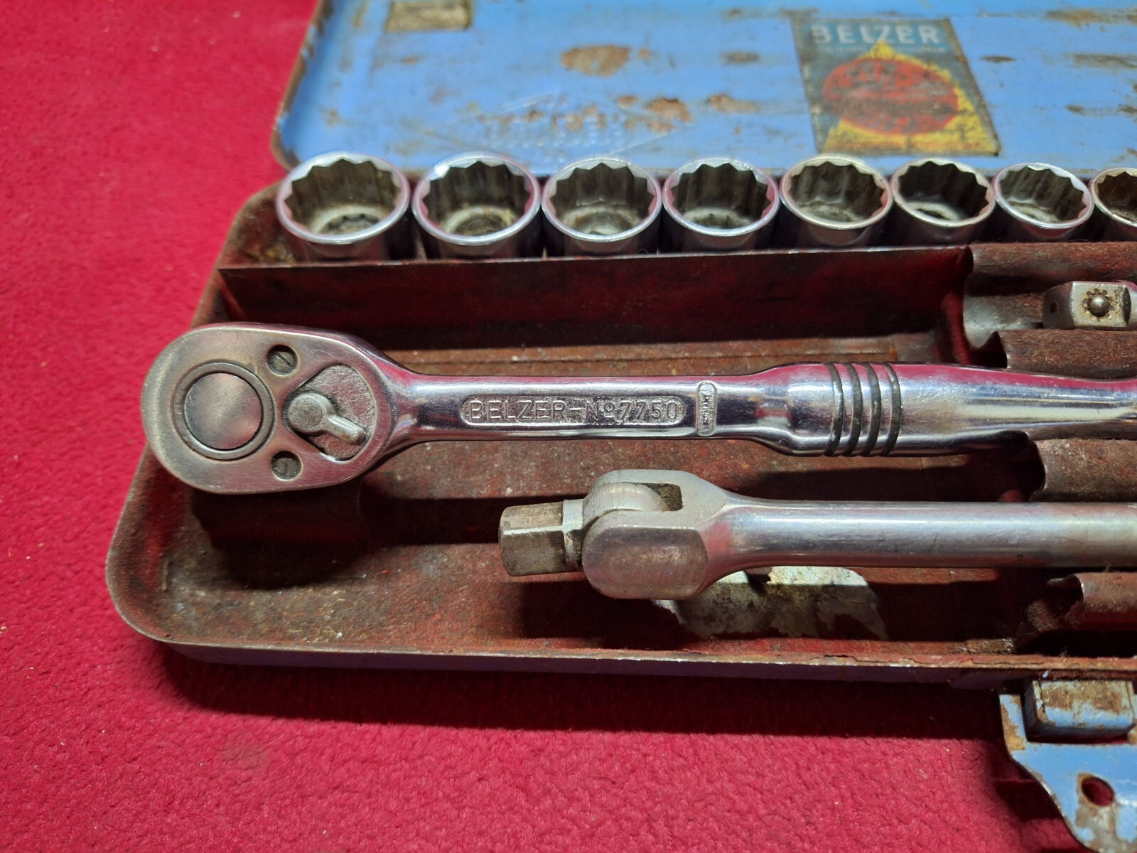 Belzer 7440 Socket Set Industrial Quality Tool 1/2
