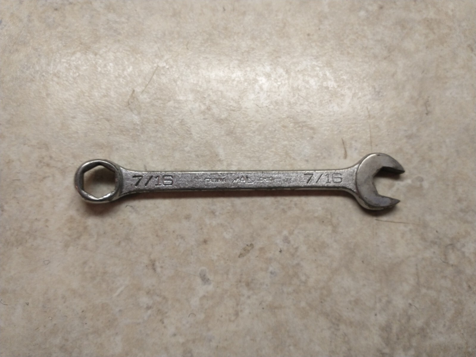 Vintage MAC Wrench Combination Wrench CH14 7/16″ USA