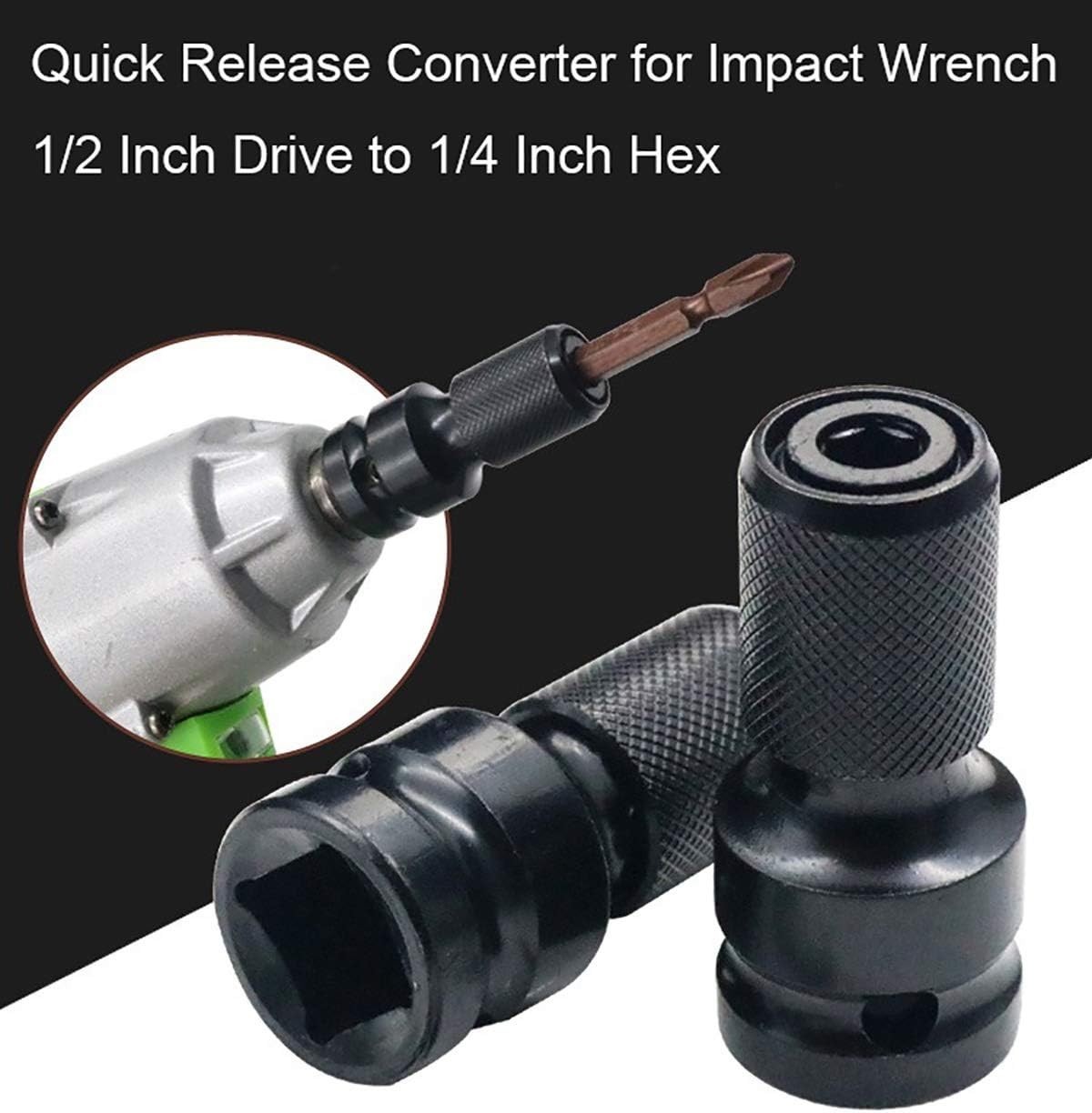 Adaptador De Destornillador De Impacto Megamagnetico Hexagonal,llave eléctrica
