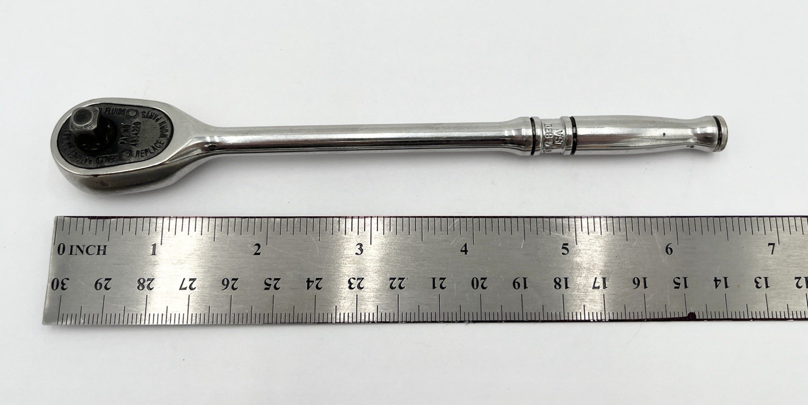 Snap-on Tools 1/4″ Drive 6.5-inch Long Handle Ratchet Made In The USA TML830