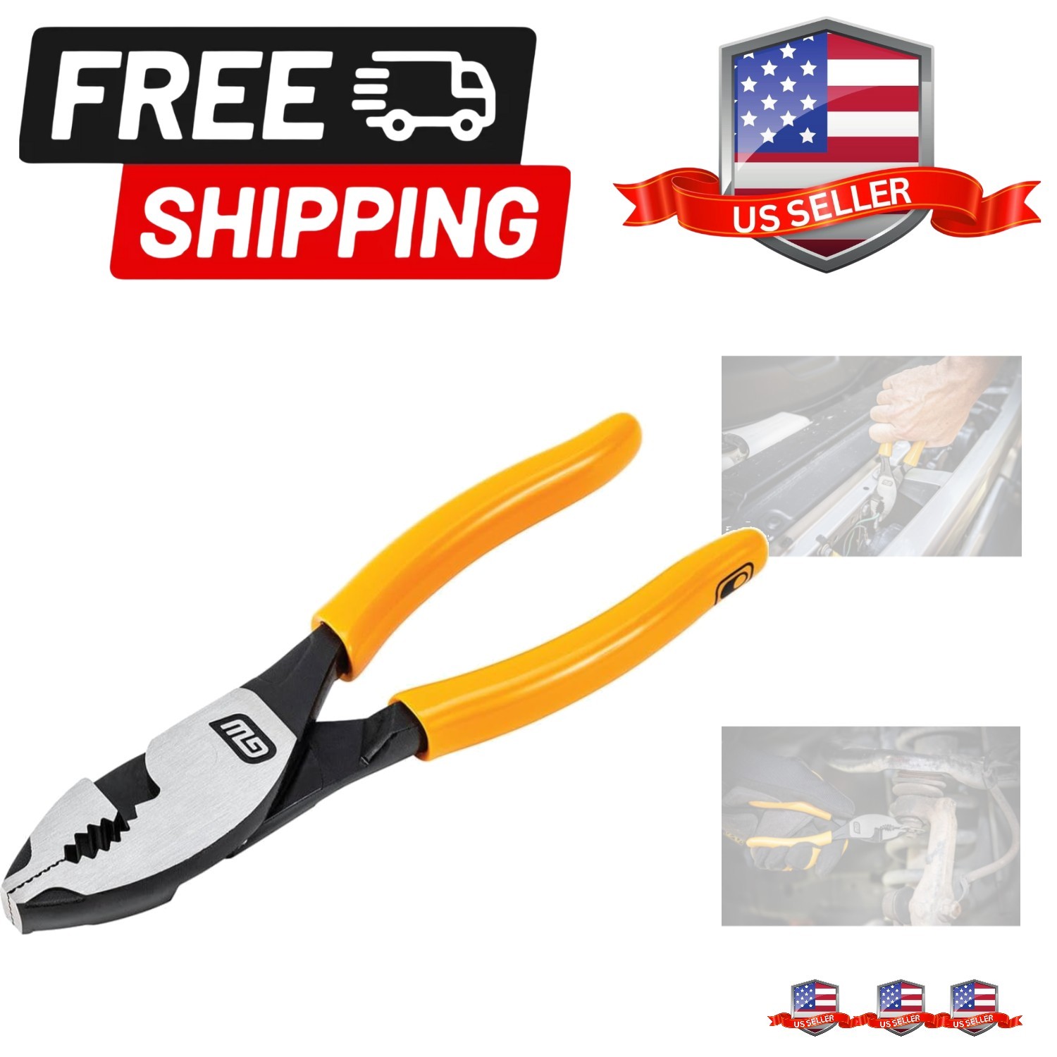 6 Inch Dipped Handle Slip Joint Plier –