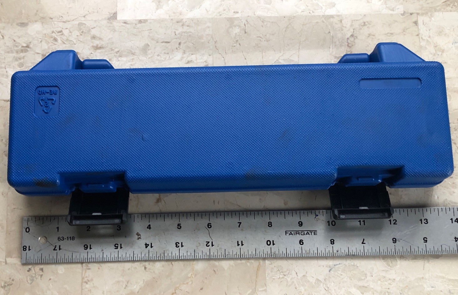 CORNWELL BLUE POWER No. CBP2L SOCKET SET BOX: BOX ONLY NO SOCKETS INCLUDED