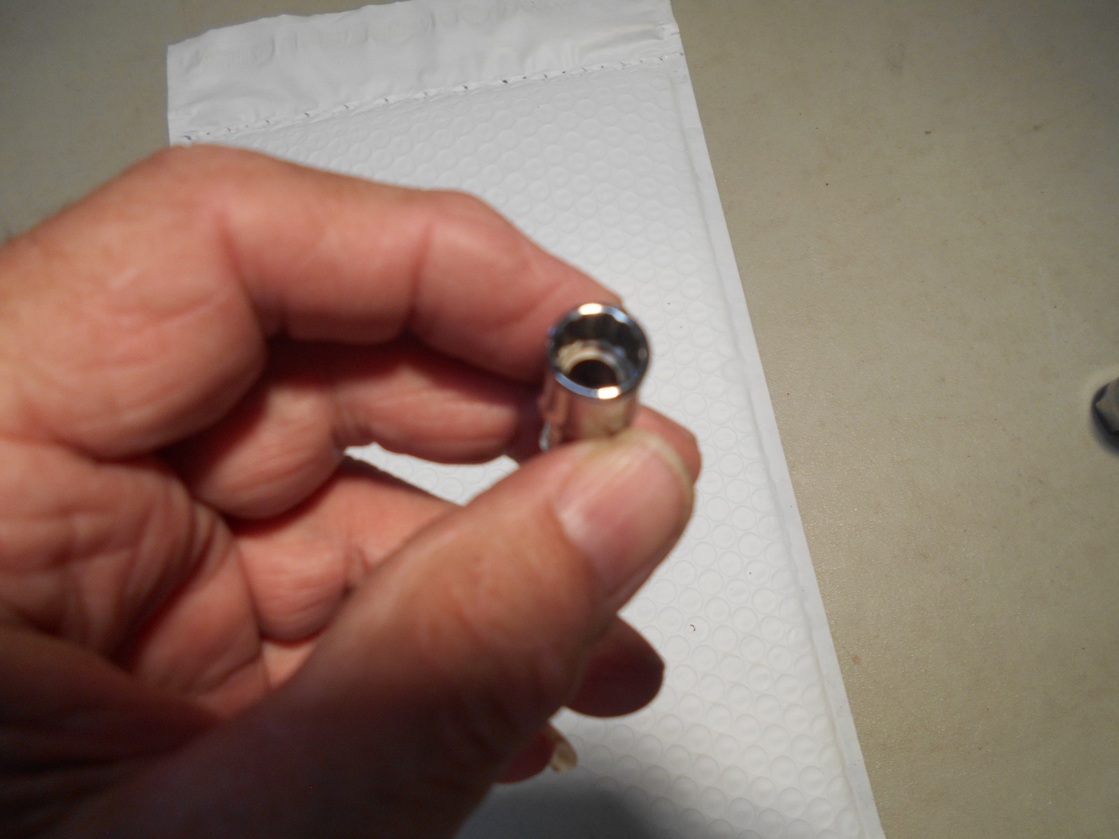 Snap On TMD10 5/16″ 12 Point shallow chrome Socket 1/4 Drive NEW