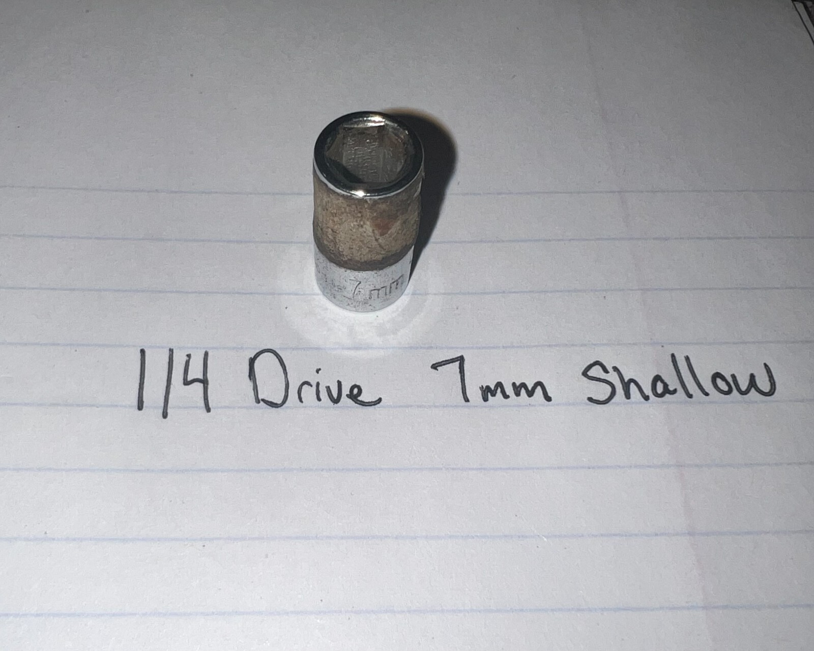 Craftsman USA 1/4″ Dr – SAE and Metric Shallow Socket 6 and 12 Point Pick Sizes!