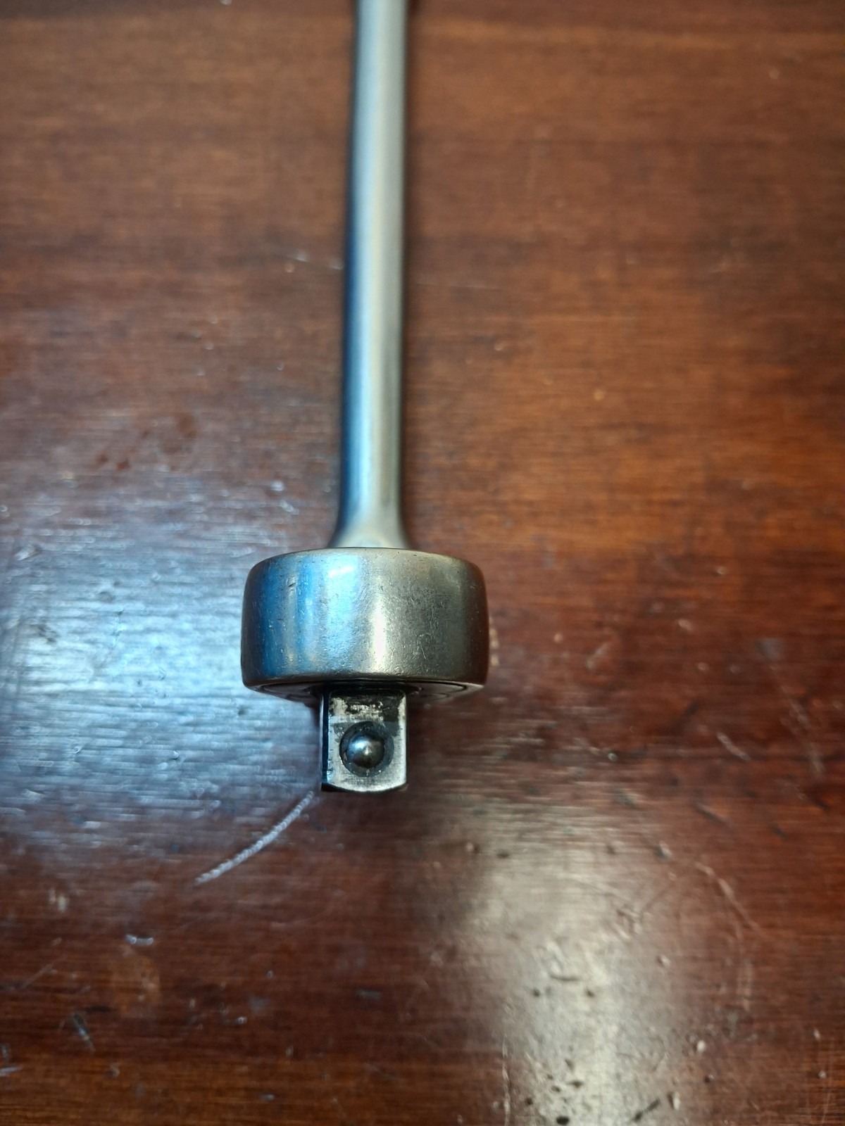 Snap On F731 3/8″ Drive Flex Head Ratchet USA 11″ Long Chrome Vintage USA 🇺🇸