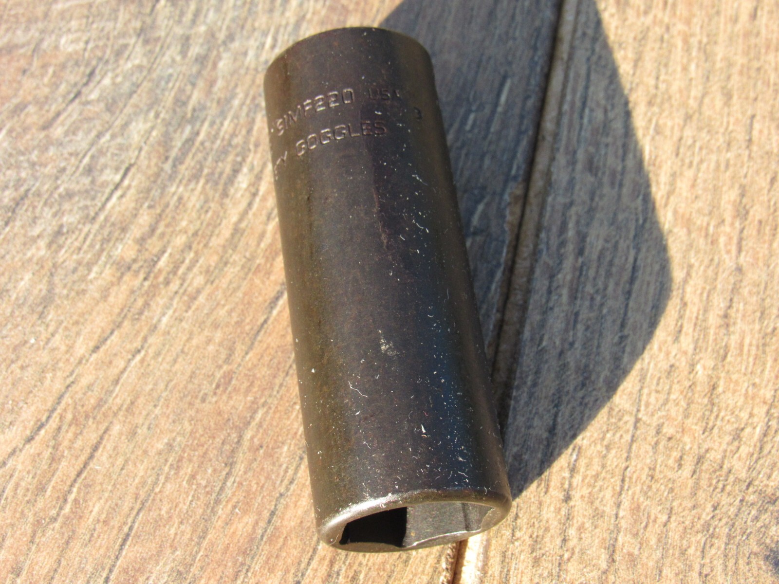 SNAP ON SIMF220 3/8″ DRIVE 11/16″ DEEP IMPACT SOCKET 6 POINT NEW LOGO SIMF 220