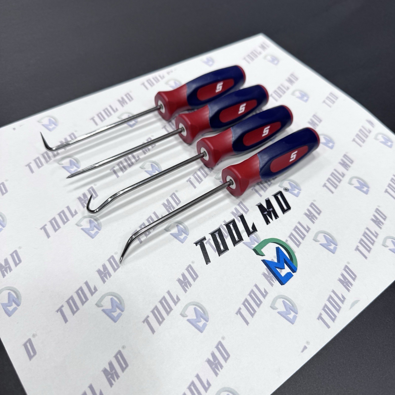 Snap-on Tools USA RARE 8pc RED WHITE BLUE Mini Screwdriver & Pick Set SHDX40RWB