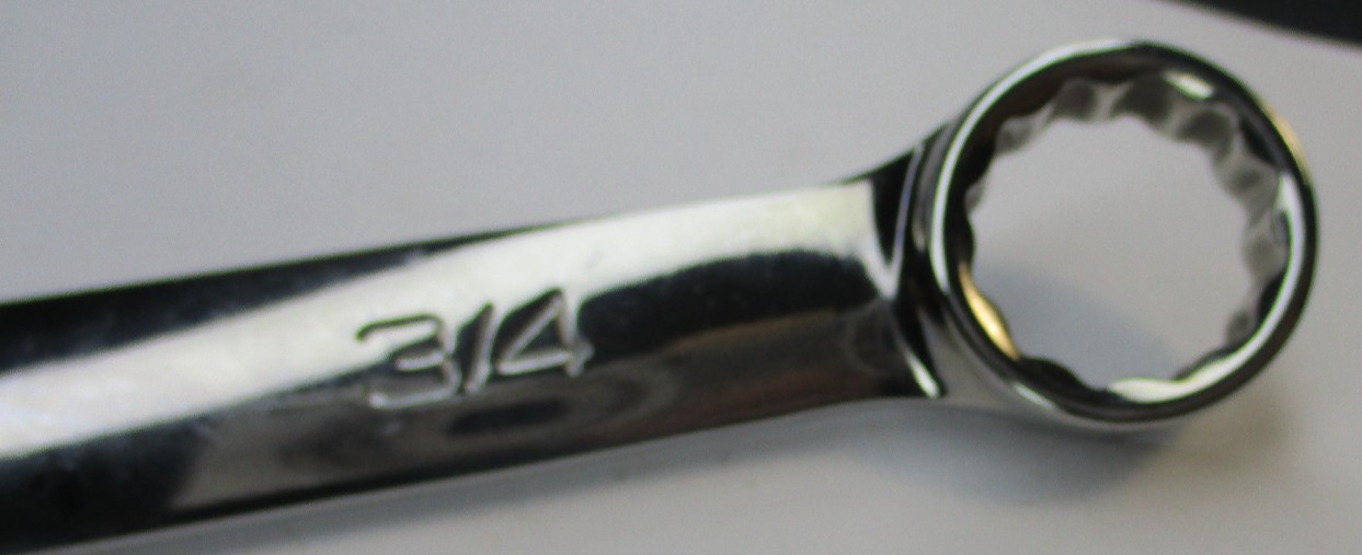 Snap on OEX24B SAE 3/4″ 12pt Flank Drive Combination Wrench USA New