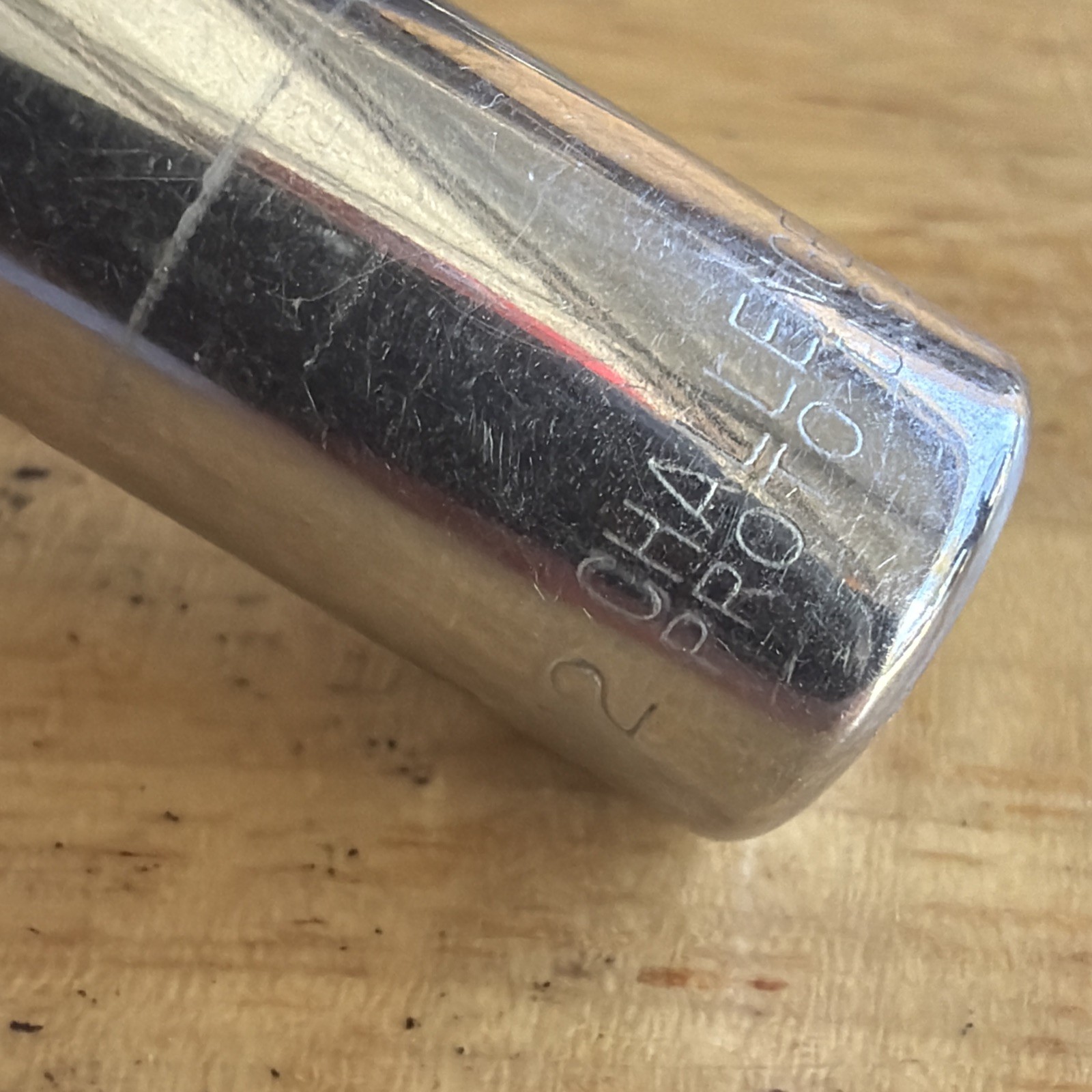 Challenger by Proto Tools 3/8″ Deep Socket 1/4″ Drive 6 Point 1112 Made in USA