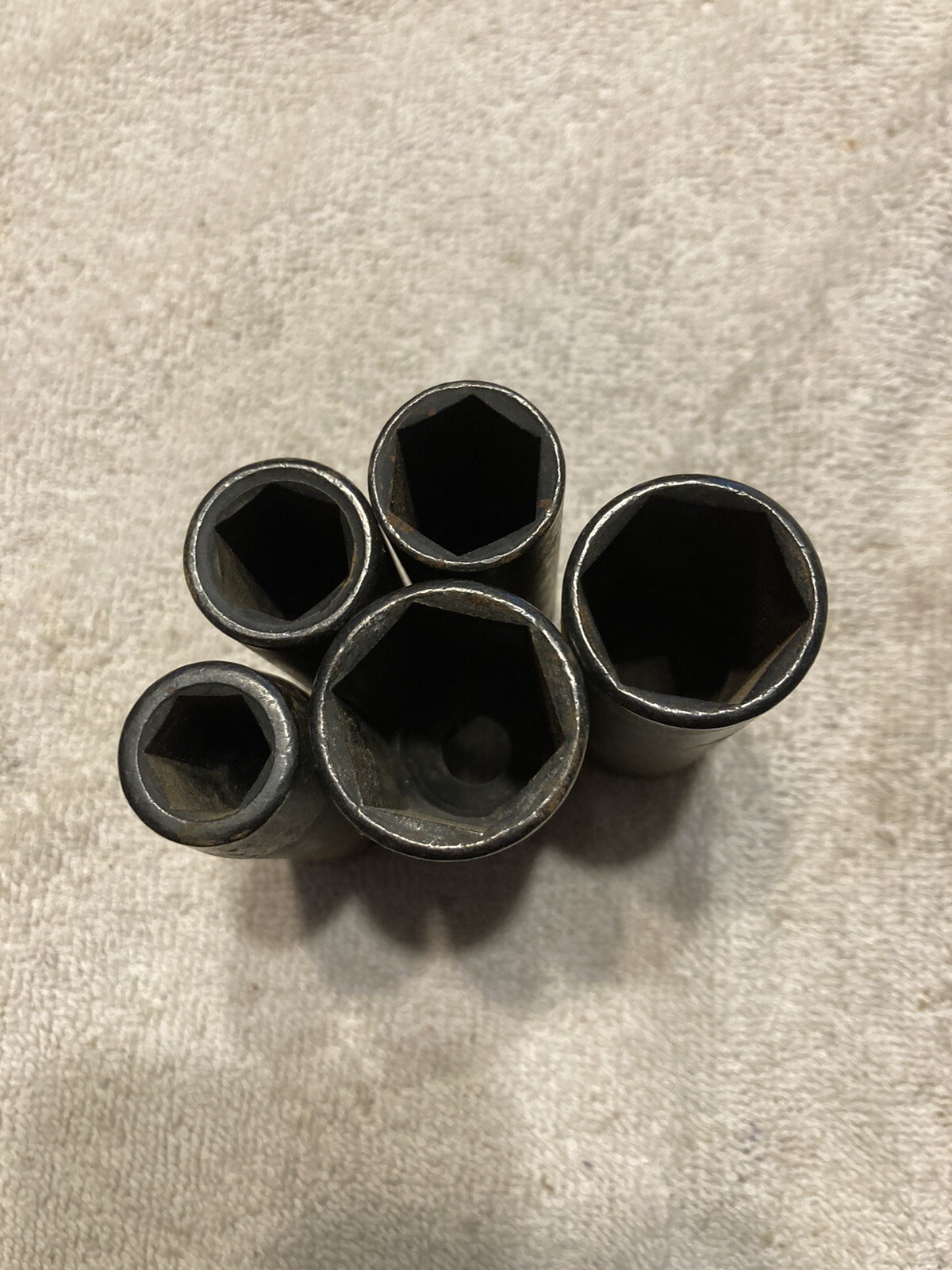 1/2 drive impact sockets 12 14 16 21 22 deep wall metric