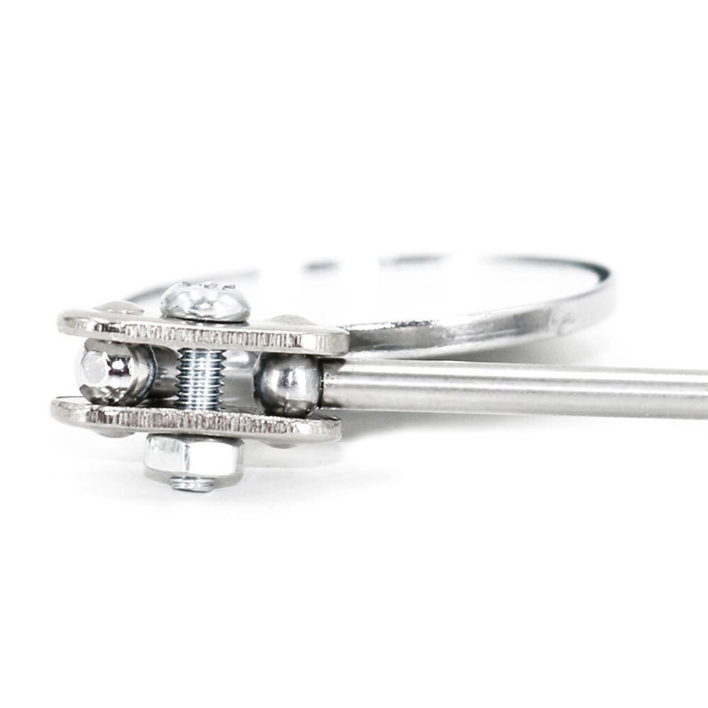 Telescopic Inspection Mirror Car Extendable Detection 360° Round Lens Hand Tool
