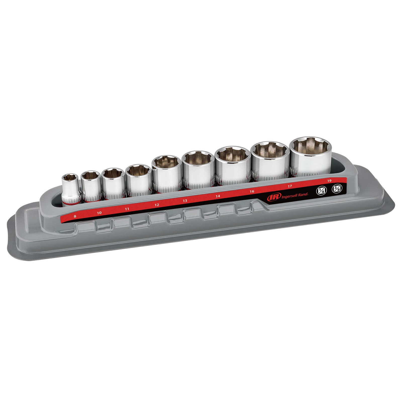 Ingersoll Rand 9 Piece Tech Solutions Metric Non-Slip Socket Set – 752039X