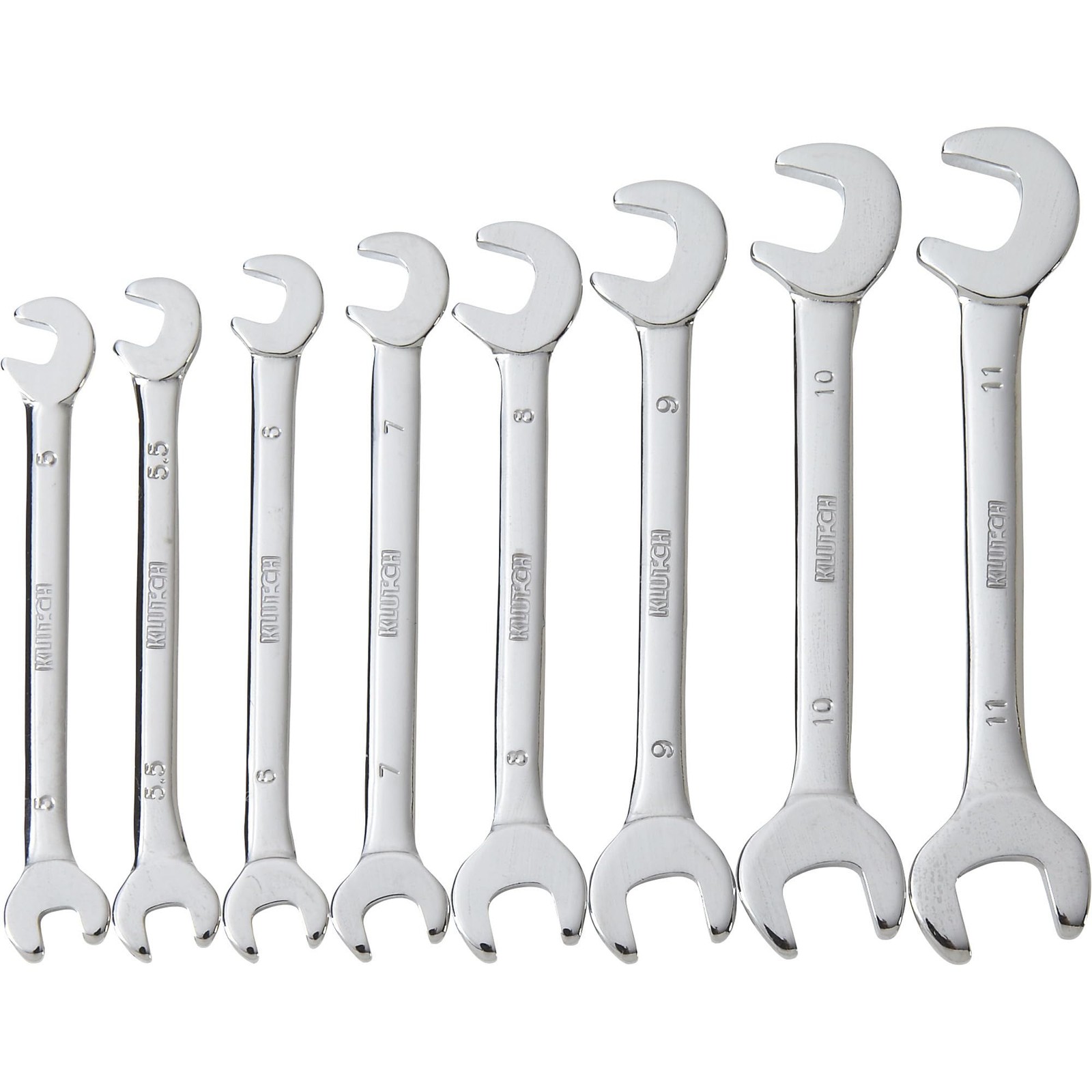 Klutch Mini Ignition Wrench Set, 8-Pc., Metric