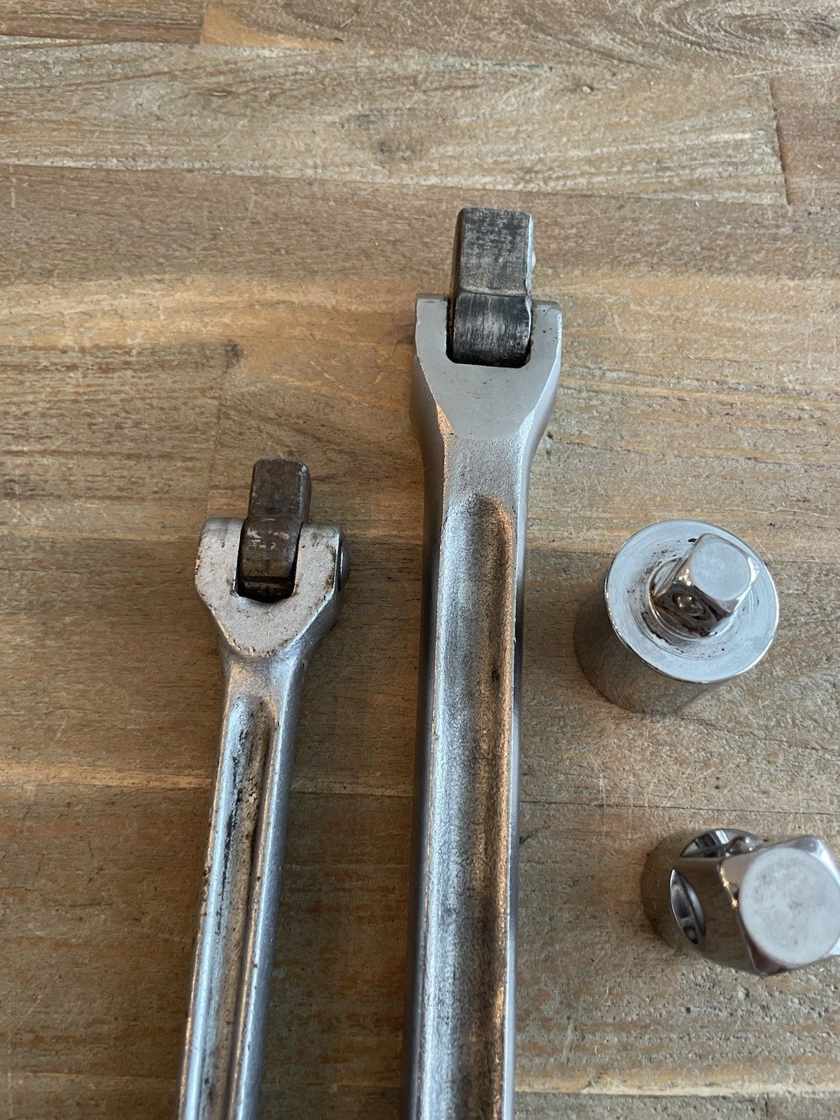 Vintage Craftsman USA VVJ 4431 3/4″ Drive 18” Breaker Bar + 1/2” 15” Bar + 4271