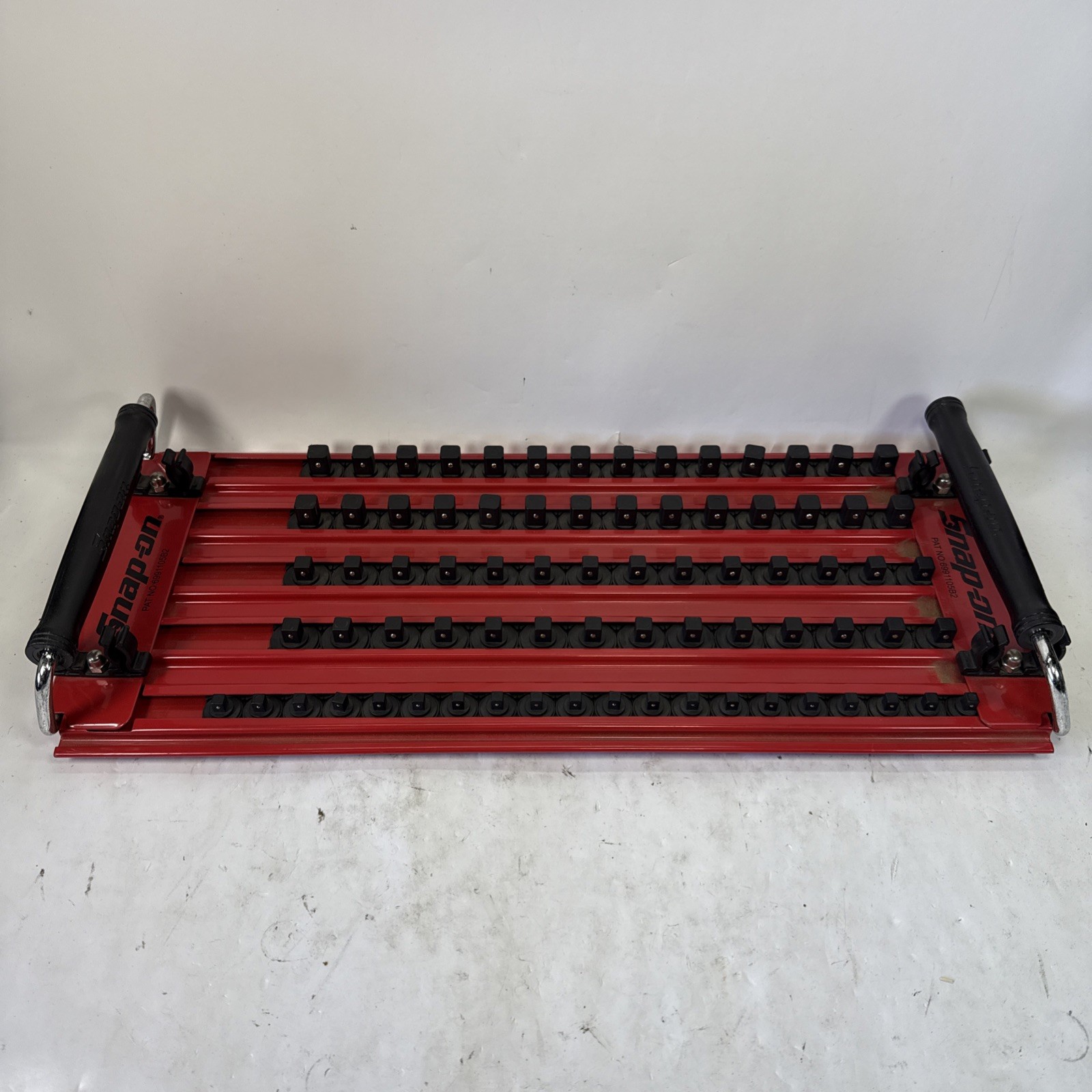Snap-on KASKT5RD Locking Socket Holder Socket Tray Red/Black 76 Lock Posts