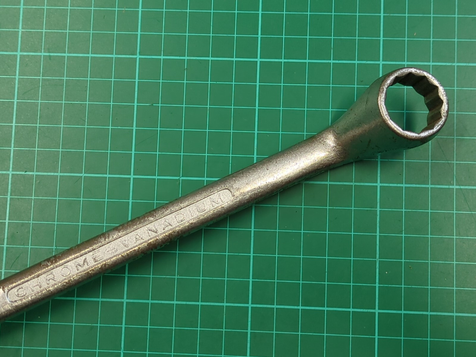 Elora No110, 3/4″ x 25/32″ AF Chrome Vanadium, Offset Ring Spanner, West Germany