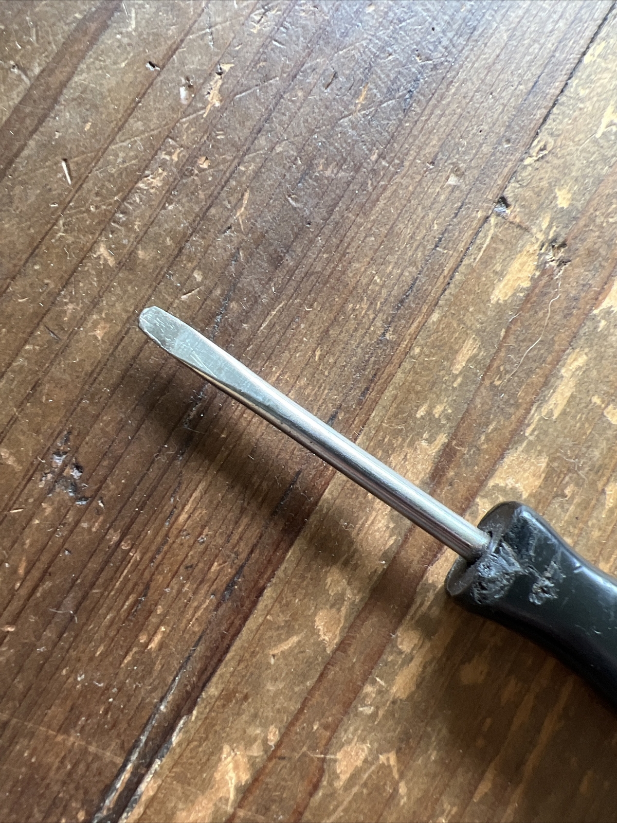 Snap On Tools SSD143 Flat Tip Slotted Screwdriver 5.75″ Black Hard Handle