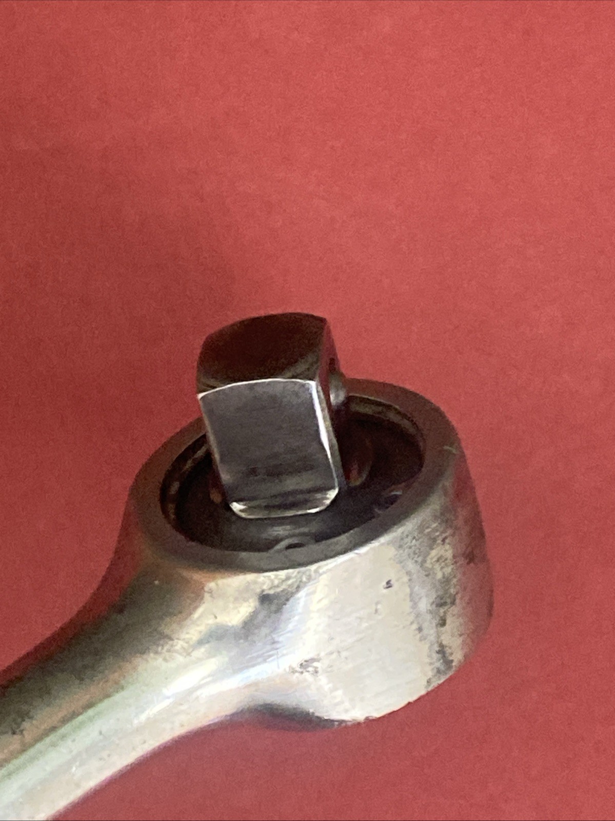 Vintage Mac Tools V8R USA Round Head Ratchet Fine-tooth 1/2” Drive Mechanic Tool
