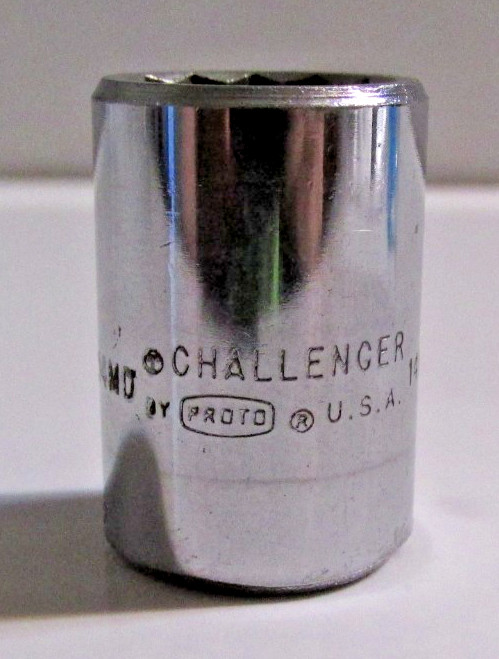 T #181 – PROTO Challenger 3/8″ DR X 14MM 12 point SOCKET, P/N 1214MD