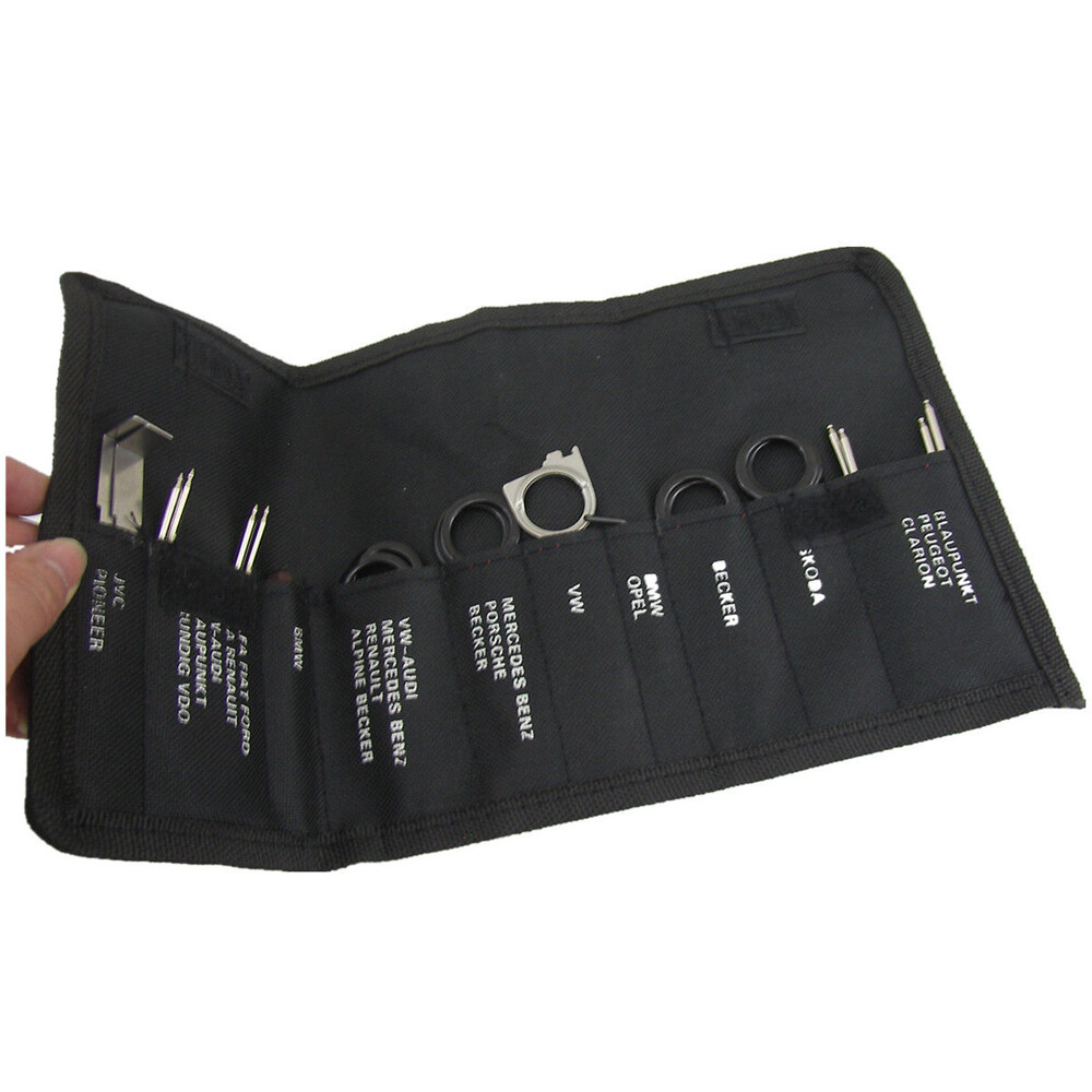 20Pcs Car Radio CD Stereo Release Removal Tool Set Key For Audi BMW VW Ford GM