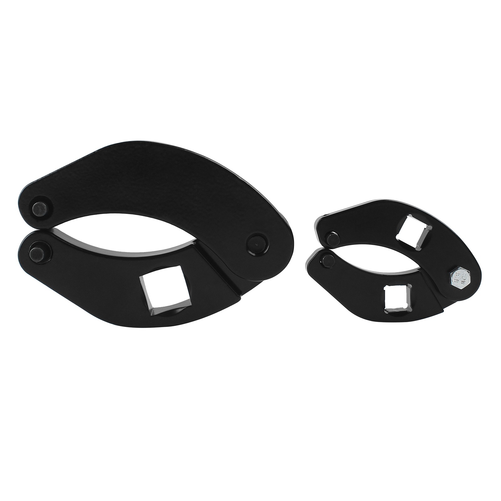 Black Adjustable 1266 Gland Nut Wrench 7463 Spanner Tool for Hydraulic Cylinders