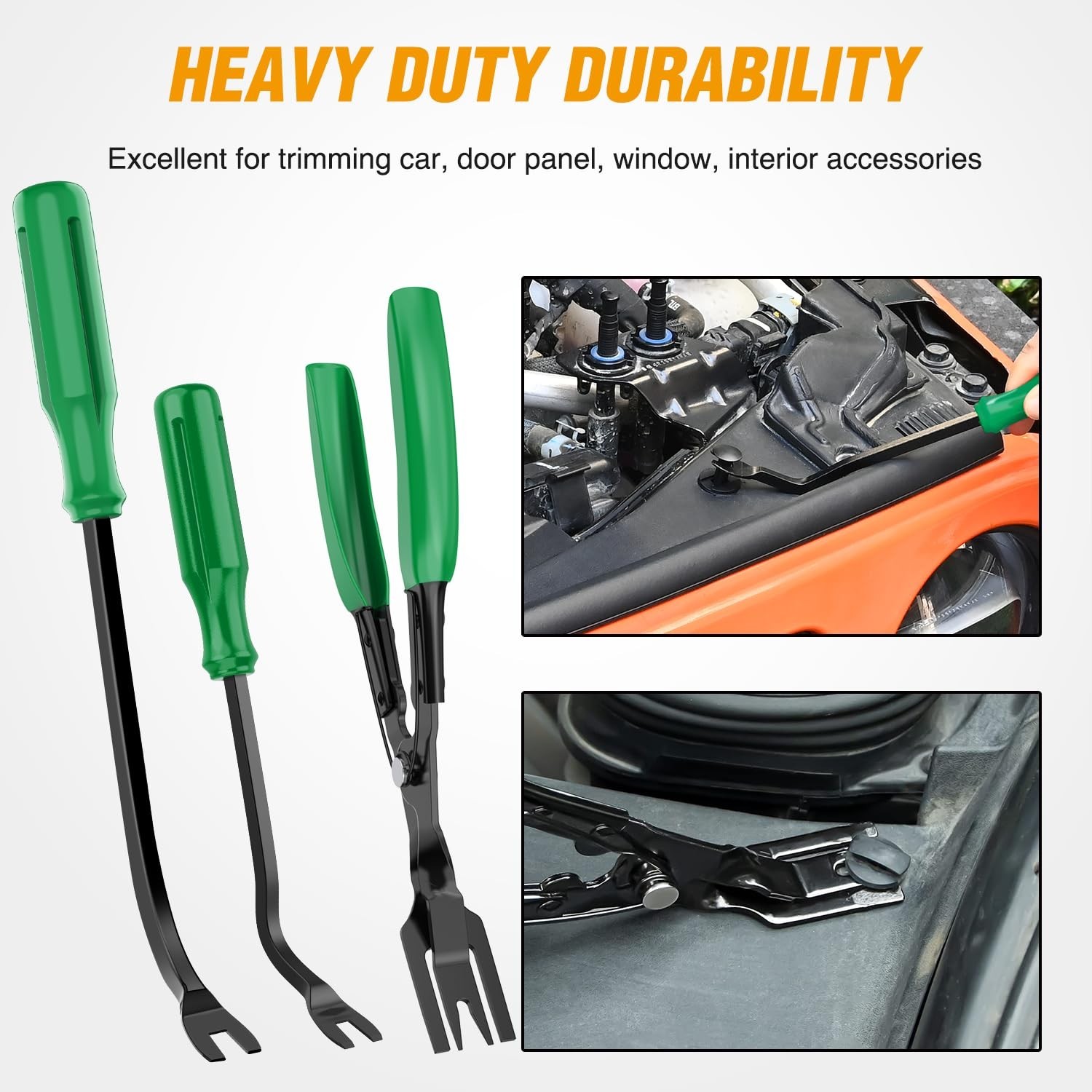 238Pcs Trim Removal Tool, Auto Push Pin Bumper Retainer Clip Set Fastener Ter…