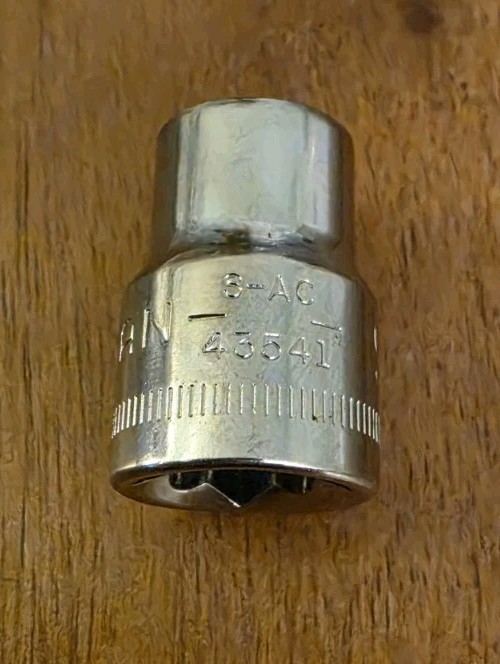 Craftsman 9mm Socket 6 Point 3/8″ Drive S-AC 43541