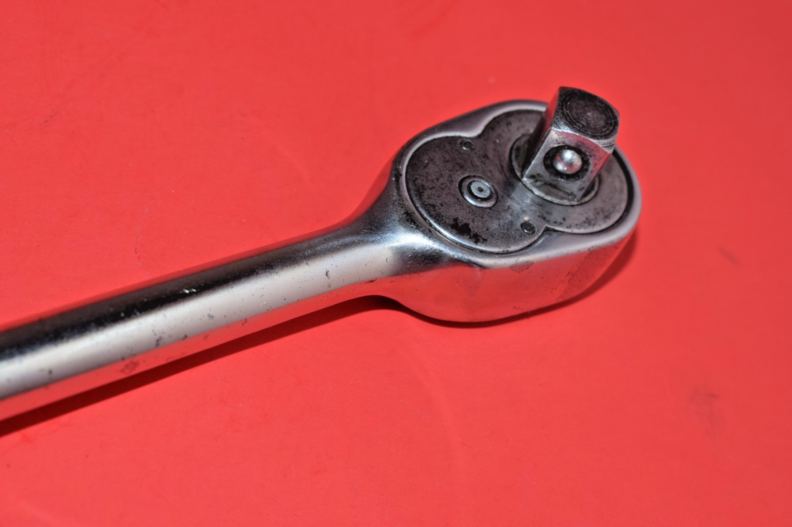 1965 Snap-On 3/8″ Drive 7-1/2″ Long Standard Handle 20 Tooth Ratchet F-710