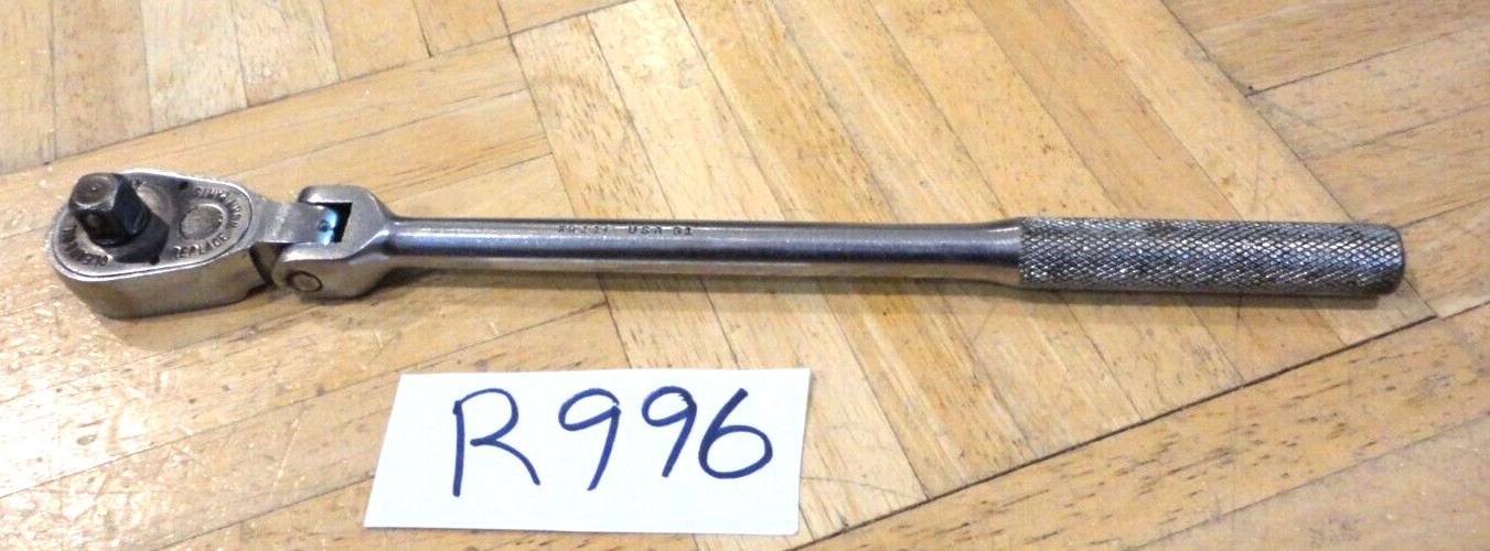 MAC TOOLS 3/8 DRIVE 10-3/4 INCHES LONG FLEX- HEAD RATCHET XR11F