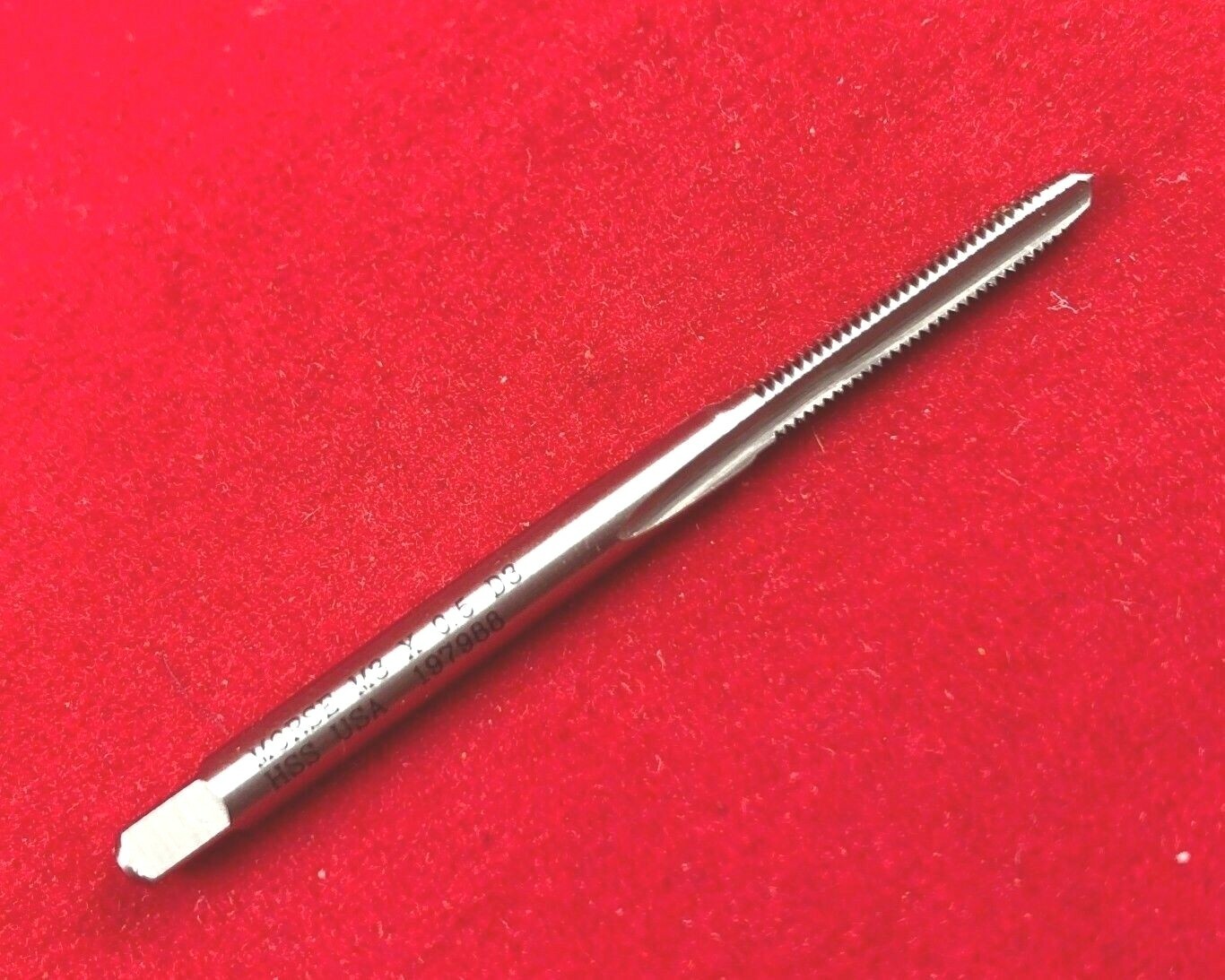 M3 X 0.5 3MM Plug Tap Morse MT3838002 HSS Hand Tap USA D3 Metric