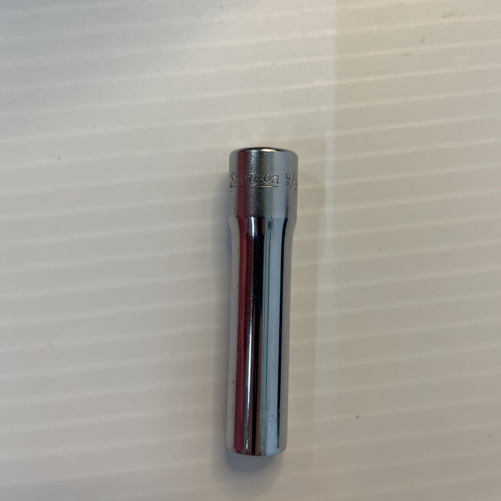 Snap On Tools USA STM9 1/4” Drive 9/32” SAE 6 Point Deep Chrome Socket