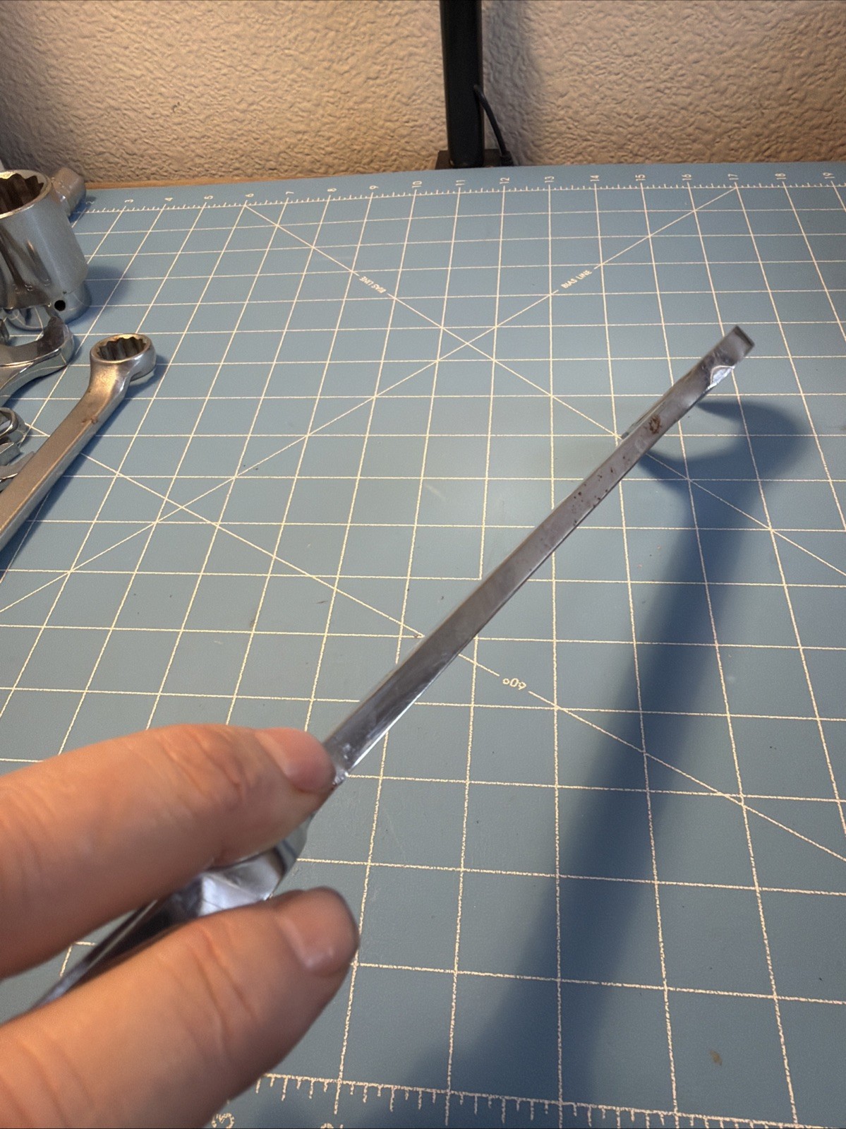 MAC TOOLS DA40 1&1/4″ FOUR WAY ANGLE HEAD OPEN END CHROME WRENCH