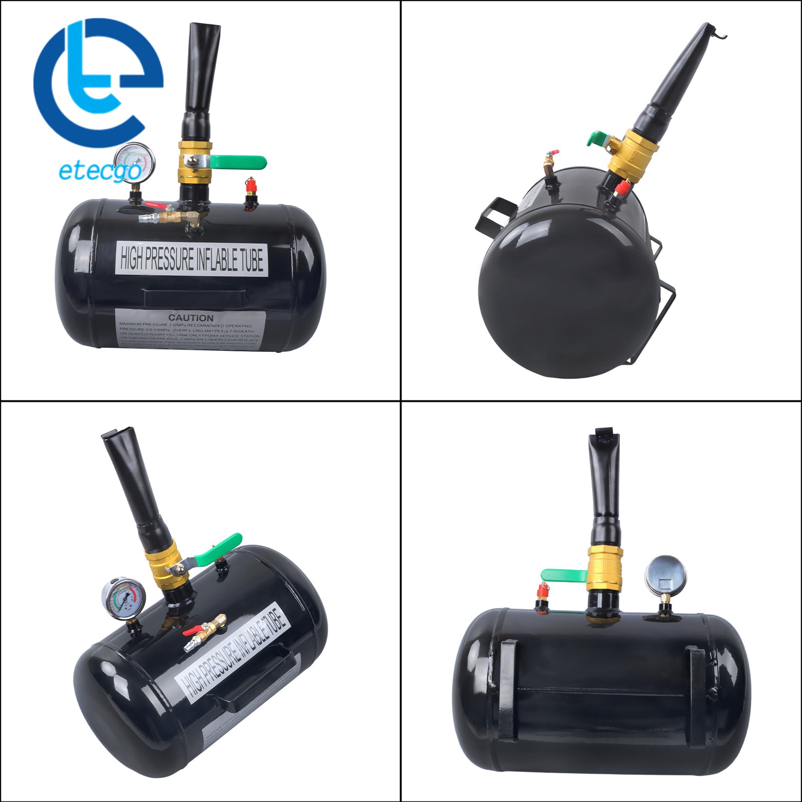5 Gallon Air Tire Bead Seater Blaster Tool Seating Inflator 145PSI Truck ATV