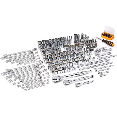 Gearwrench 80972 Mechanics Tool Set, 12 Point SAE/Metric, 243 Piece