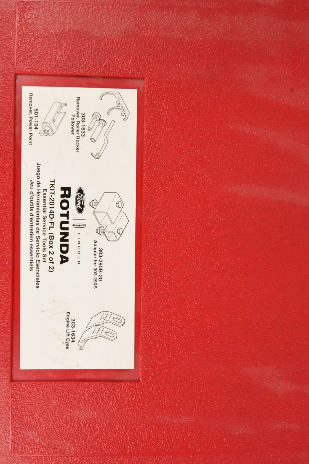 Ford Rotunda TKIT-2014D-FL (Box’s 1 & 2) Complete Set Repair Kit