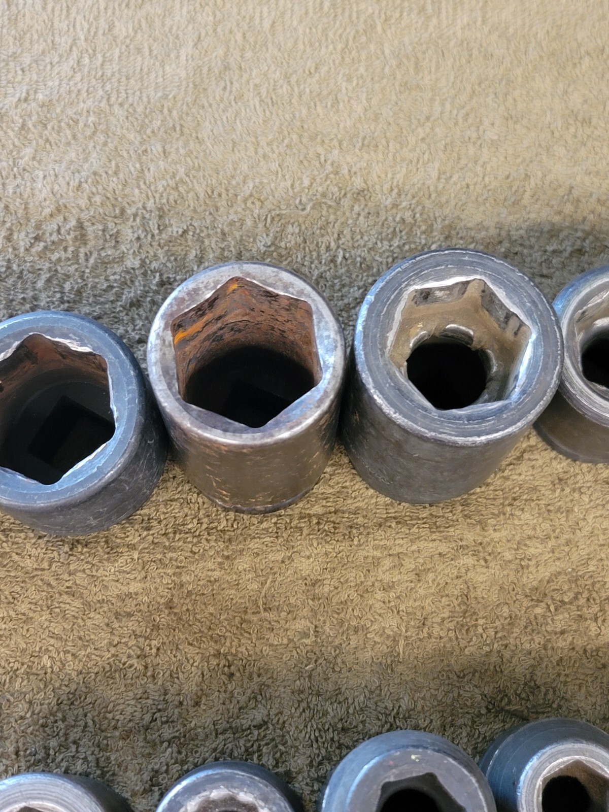 12 Snap-on Impact Socket Set SIM IM 3/4 Drive Sae 1-1/2 3/8 5/16 3/16 1/8 5/8″