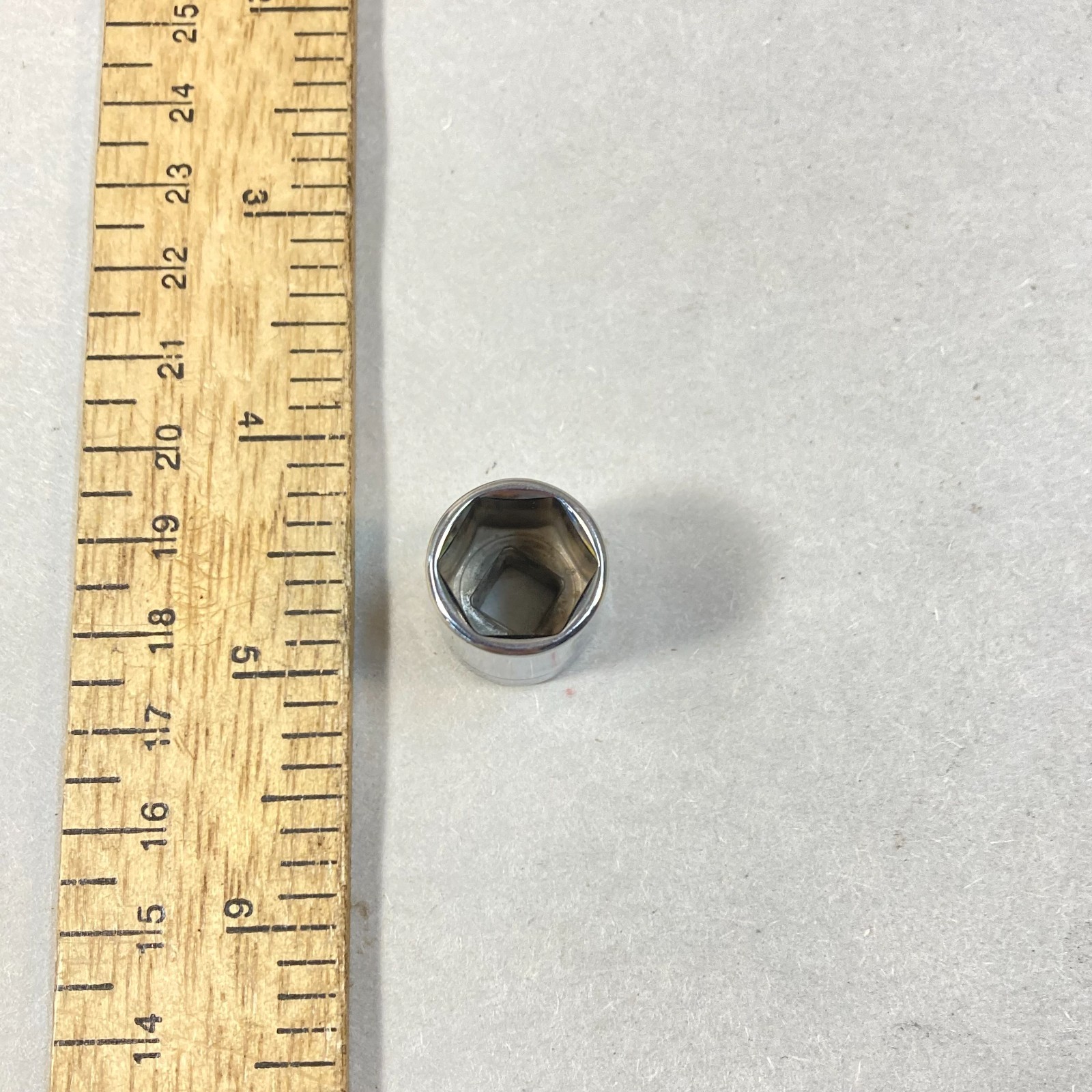 Craftsman 1/2″ Socket 1/4″ Drive 6 Point -G- #43499 USA