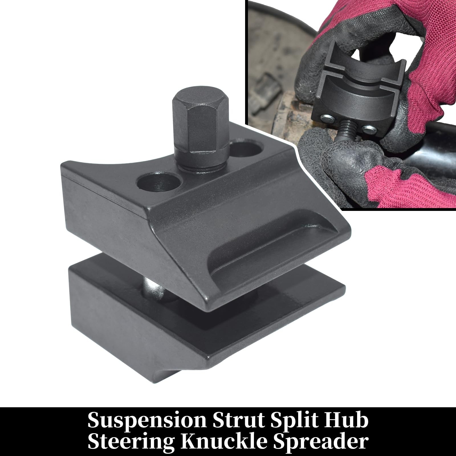 9pcs Suspension Strut Socket Set 16-24mm 12 Point 1/2″ Drive Tool Kit for Shock
