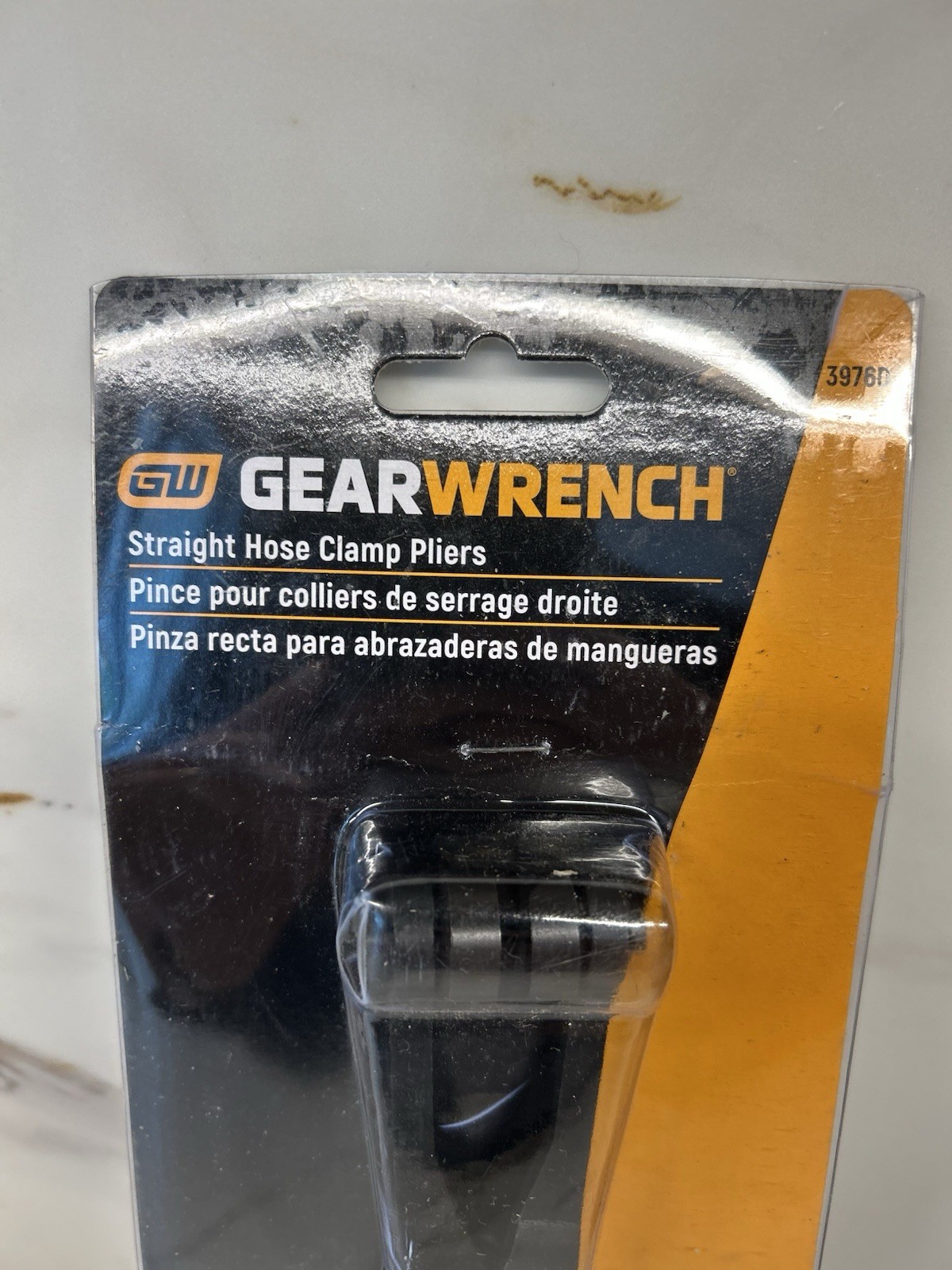 GEARWRENCH 3976D Straight Hose Clamp Pliers Flat Ear Clamp Tool New