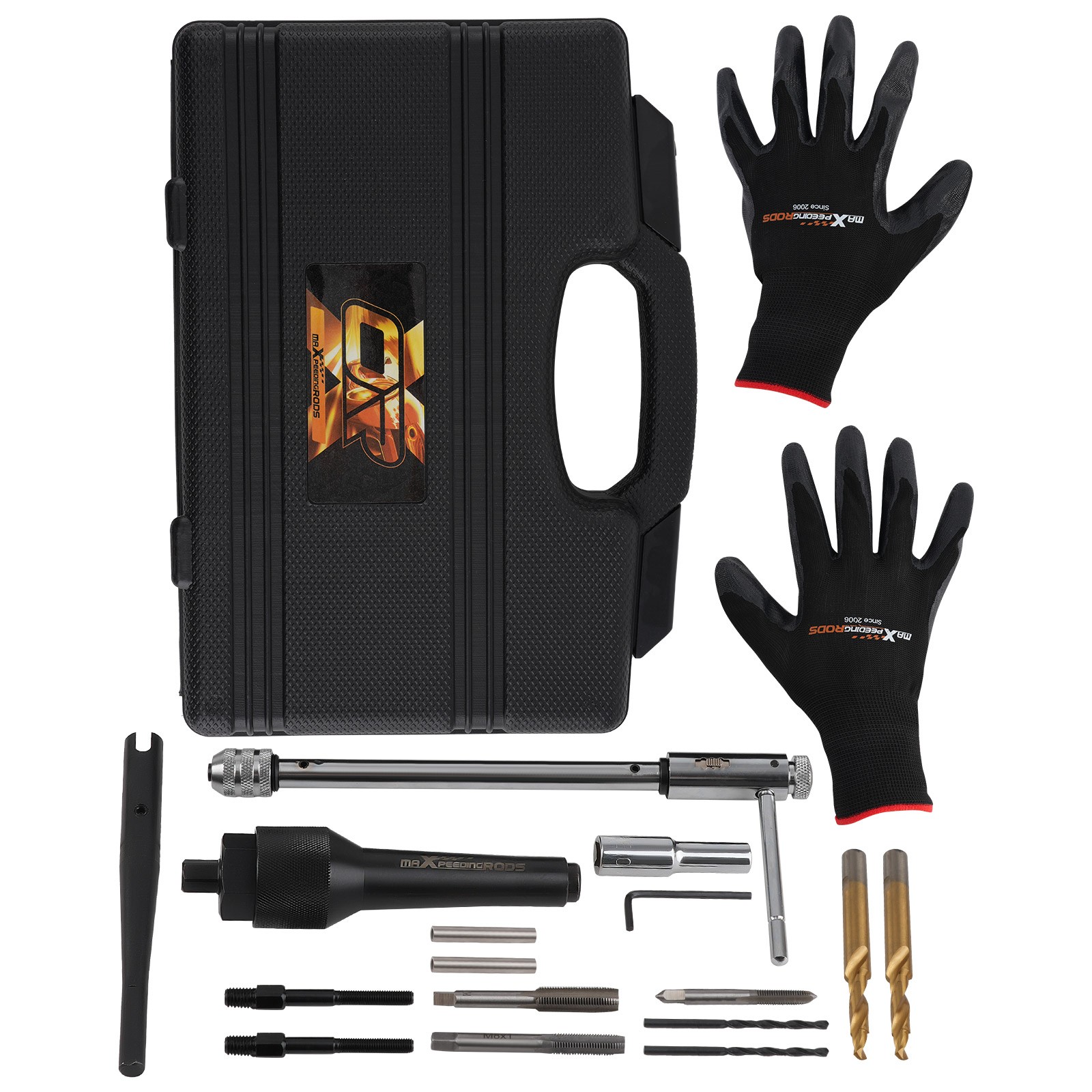 Damaged Glow Plug Removal Remover Tool Kit 16* Set 8mm 10mm Glow Plugs