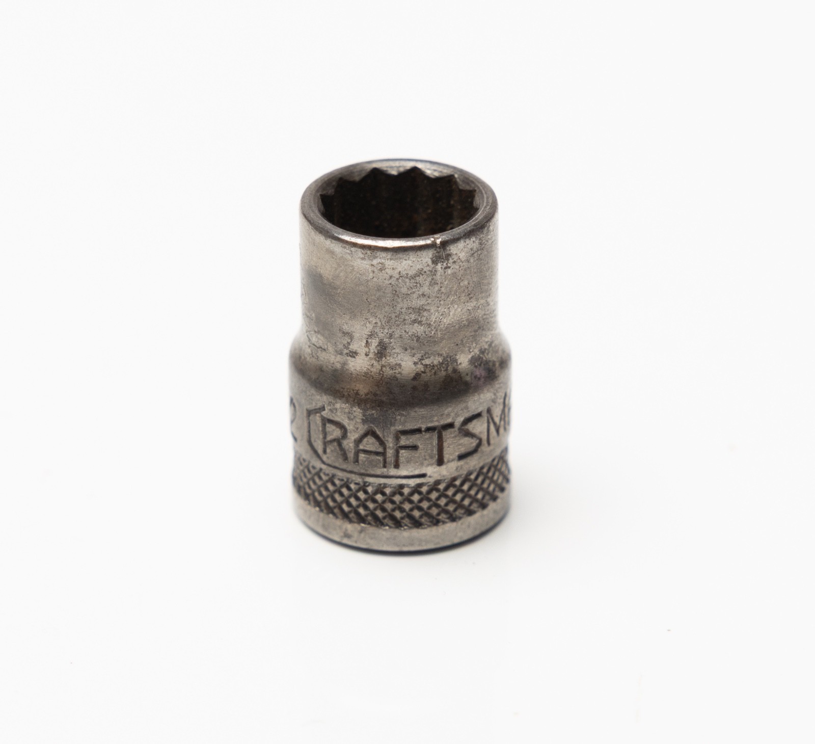 Vintage Antique Craftsman BE Series 11/32 SAE 12-Point 1/4″ Drive Wrench Socket