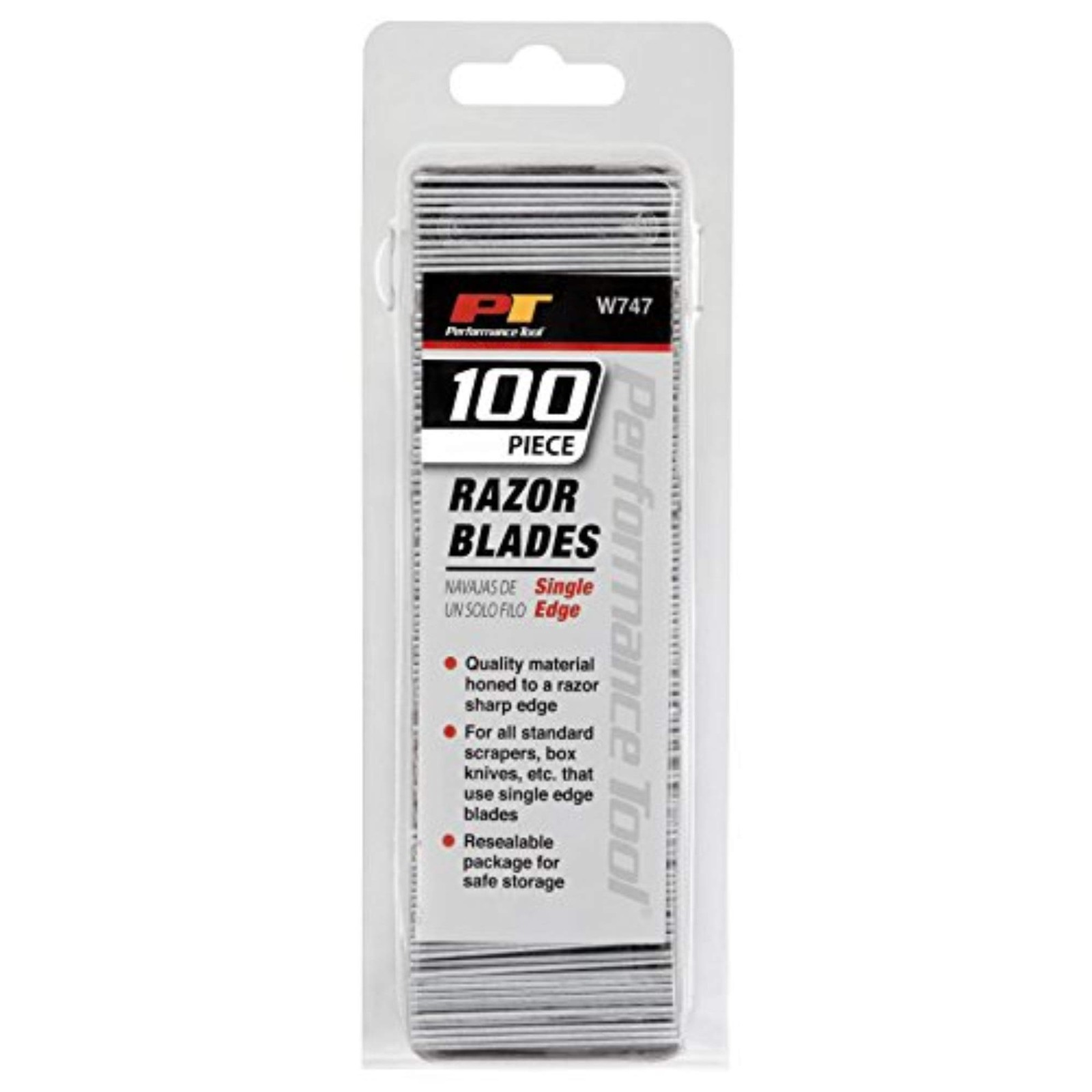 Premium Single Edge Razor Blades Pack (100 pcs) for Automotive & Industrial Use