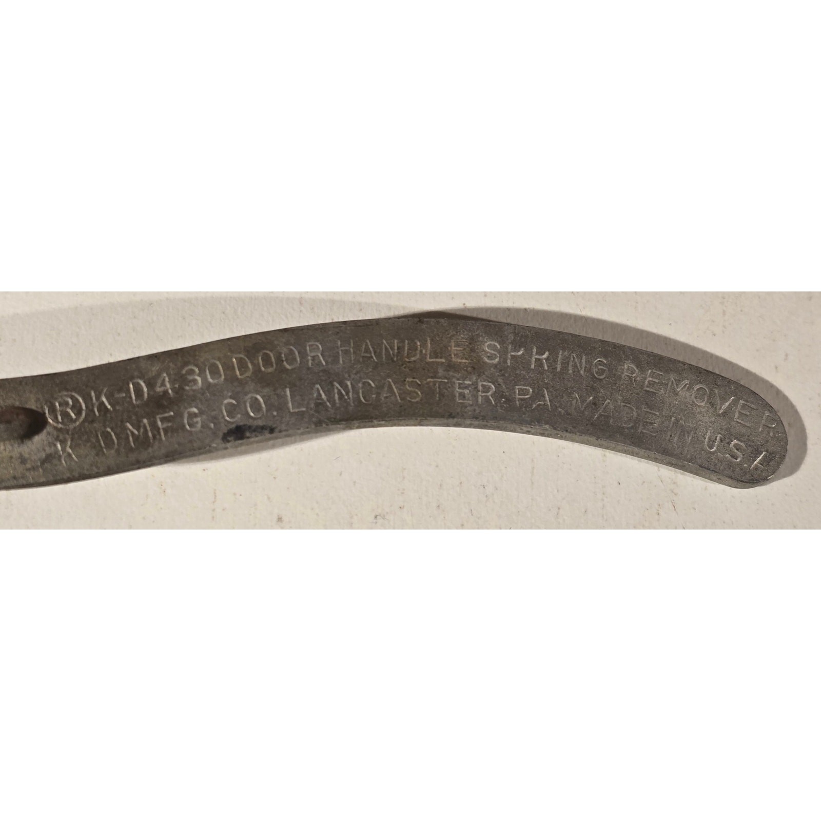 K-D 430 Door Handle Spring Remover Pliers K-D Mfg Lancaster PA USA Vintage