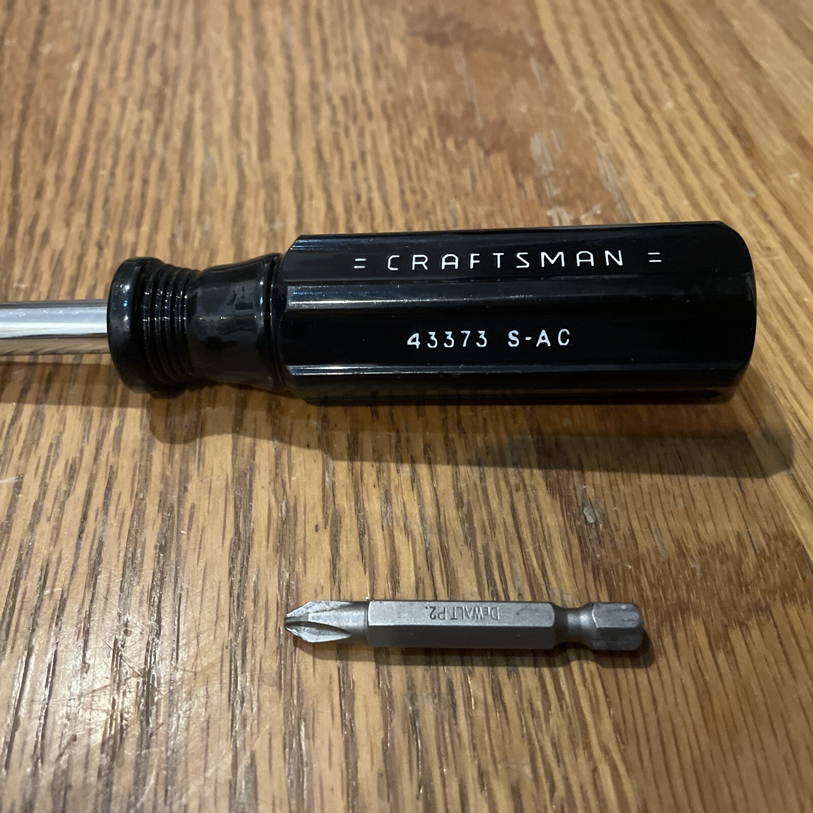 Craftsman Magnetic Tip Bit Driver No 43373 S-AC