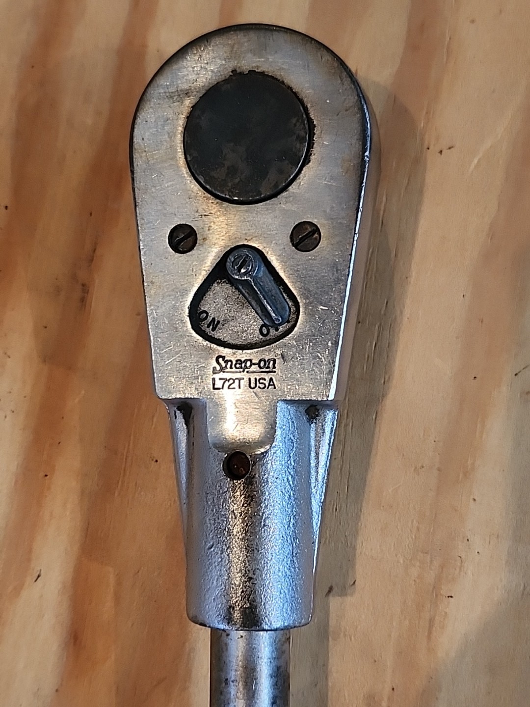 2 Pieces Snap-on Ratchet W/ 20″ Handle & Breaker Bar Head L72T L-72-RJ