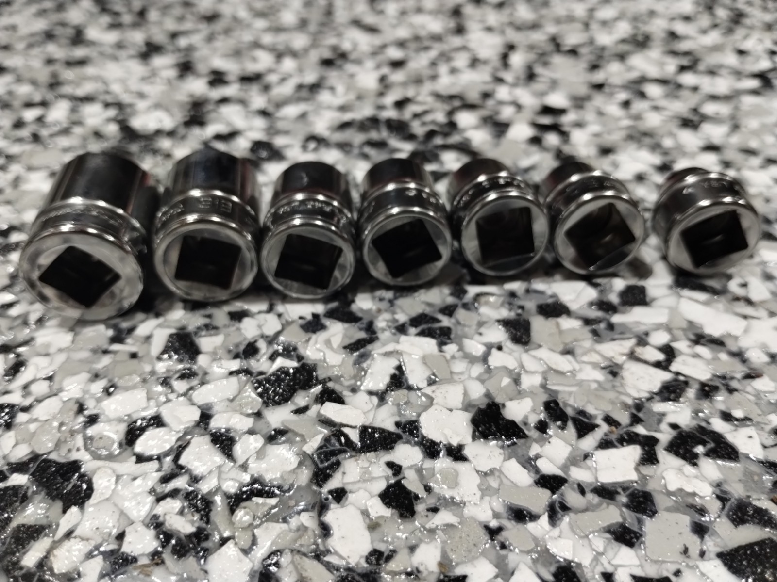 Snap-on Tools NEW 7pc 3/8″ Drive Low Profile Inverted E-Torx Socket Set 207RFLE