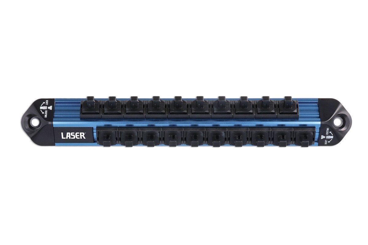 Laser Tools 9239 1/4″D Magnetic LocSoc Double Rail
