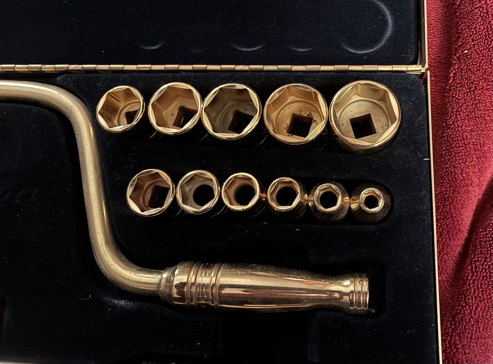 Snap On Tools Gold Plated Drive set